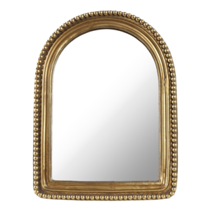 Arched Table <b>Mirror</b> With Resin Frame For Bedroom Bathroom Vanity Makeup Desk Use - Product Image 1