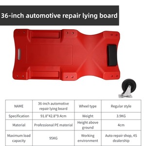 36-inch Nhựa tự động sửa chữa Hội Đồng Quản Trị Dịch vụ xe & công cụ bảo trì với Skateboard phụ tùng cơ thể sửa chữa thiết bị - Product Image 2