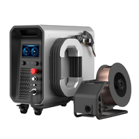 Soudeuse laser multifonction 4-en-1 portative refroidie par air 1500W, machine de découpe/soudage laser facile à utiliser