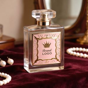 Etiquetas Metálicas Autoadhesivas con Logotipo de Marca en Relieve Personalizado Premium para Decoración de Botellas de Perfume - Product Image 1