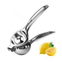 Presse-agrumes manuel robuste en acier inoxydable pour citrons et oranges, avec poignée ergonomique, pour pressage à froid – Vente en gros