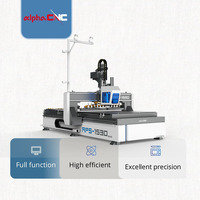 Máquina CNC de Anidamiento 1530 Directo de Fábrica, Máquina Router CNC de Alta Precisión con ATC para Madera, MDF y Muebles