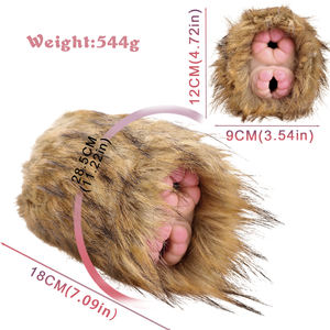 Simulador de Peluche de Mono, Masturbador Masculino de Fantasía, Masajeador de Próstata de Silicona Suave, Juguetes Sexuales para Masturbación, Venta al por Mayor - Product Image 2