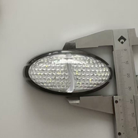 Nouvelles feux de gabarit latéraux ovales à 12 LED de haute qualité, blanc et rouge, ENSAITE DH-108 pour remorque et camion