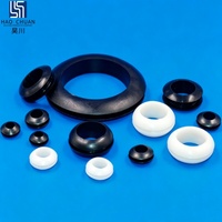 Junta de Silicona Personalizada, Ovalada y Redonda, Impermeable, para Orificios de Cables, de Alta Resistencia, para Piezas de Equipos Industriales y Automotrices
