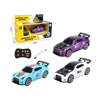 Voiture de drift miniature en alliage 1:64, télécommandée 2,4 GHz, jouet de course de bureau, vente en gros, micro-voiture de drift moulée sous pression pour garçons
