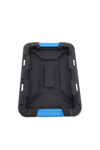 Caja de almacenamiento de plástico resistente, apilable, popular, personalizada, 80L - Product Image 6
