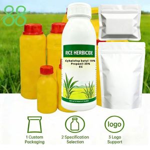 Cyhalofop Butyl 10% + Propanil 30% EC Herbicide Sélectif pour Rizières Herbicide Sélectif EC pour le Riz - Product Image 3