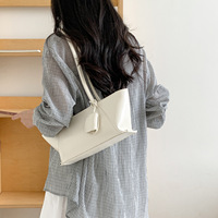 Sacs à main trapézoïdaux géométriques de luxe minimalistes pour femmes, sacs à bandoulière à deux poignées, sacs fourre-tout en cuir PU à longue anse, fermeture éclair