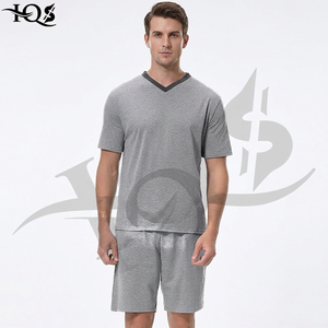 ชุดเสื้อยืดแขนสั้นผ้าสแปนเด็กซ์/คอตตอน 220gsm สำหรับผู้ชาย ฤดูร้อน เป็นมิตรกับสิ่งแวดล้อม - Product Image 3