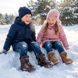 <span class=keywords><strong>Botas</strong></span> de Nieve <span class=keywords><strong>para</strong></span> Niños, Estilo <span class=keywords><strong>Botas</strong></span> <span class=keywords><strong>para</strong></span> Mujeres, Impermeables, Forradas de Felpa Cálida, Antideslizantes, <span class=keywords><strong>para</strong></span> Niños y <span class=keywords><strong>Niñas</strong></span> - Product Image 3
