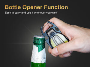 مصباح سلسلة مفاتيح وارسن G2، إضاءة قوية متعددة الوظائف، فتاحة مغناطيسية للتدخين، مصباح محمول صغير - Product Image 4