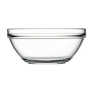<b>Chef's</b> Stackable Tempered Glass Salad Bowl Ø 26 cm Pasabahce - Product Image 1
