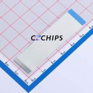 JS05B-30P-060-3-4 FFC Cable (Flexible Flat Cable) P=0.5mm Connector 30P 0.5mm 0.3mm Reverse - Product Image 2