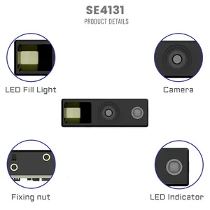 F SE4132 Mesin Pemindai Kode Batang Tertanam Murah 1D 2D Modul Pemindaian Kode Batang Qr Grosir Mesin Pemindai Printer Jari