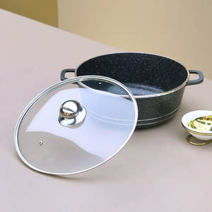 Set di Pentole Antiaderenti in Alluminio da 20/24/28cm, 6 Pezzi, Casseruola e Pentola Olandese - Product Image 3