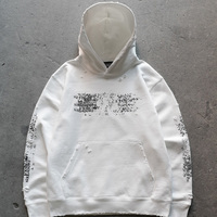 Pull en maille pour homme à col rond côtelé, coupe ample à épaules tombantes, manches longues en fourrure, avec logo personnalisé, confort moelleux, style crochet