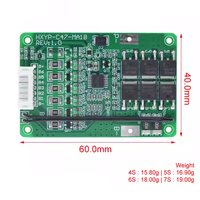Carte de protection de batterie au lithium 18650 Li-ion LMO ternaire 4S/5S/6S/7S BMS 16.8V 21V 20A avec équilibrage