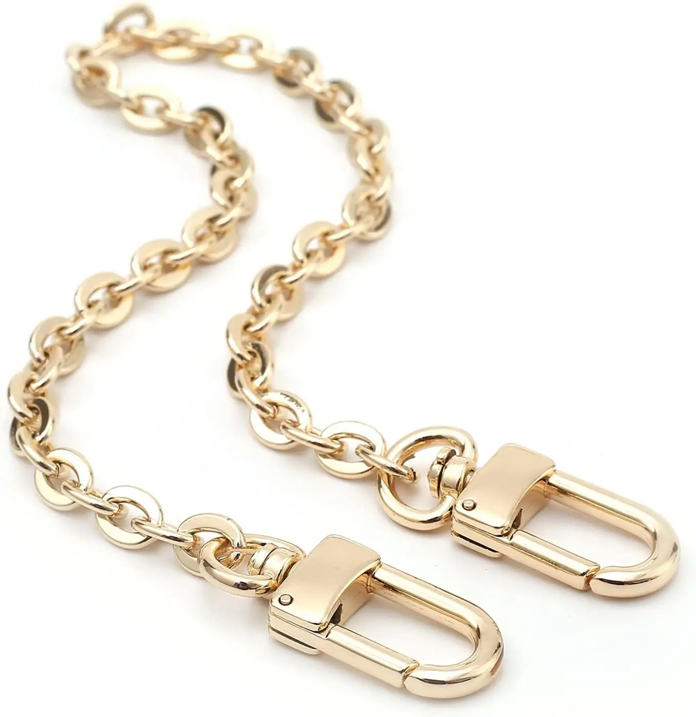 Mini Copper Purse Chains Shoulder Crossbody Strap Bag Accessories Charm Decoration