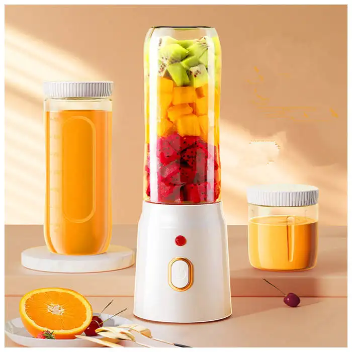 Draagbare Draadloze Blender Elektrische Fruitpers Machine Voor Oranje Ijs Verpletteren 10 Blade Hulpvoedselmachine 1500ma Mixer