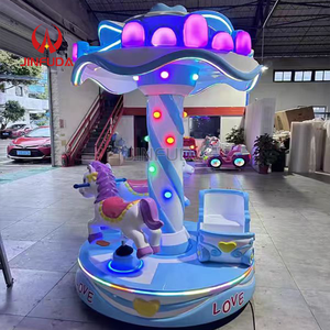 Nouvel équipement de terrain de jeux intérieur pour tous les âges, location de fête pour <span class=keywords><strong>club</strong></span> pour enfants, manège à chevaux, carrousel de centre commercial, parc - Product Image 5