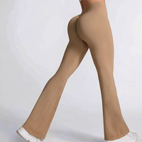 Pantalones Deportivos de Cintura Alta con Efecto Push-Up, Transpirables, de Secado Rápido, con Logotipo Personalizado, Leggings de Yoga Ajustados para Gimnasio
