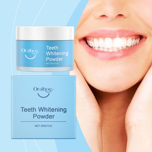 Poudre dentaire Oralhoe Soins bucco-dentaires basés sur la nature Dentifrice blanchissant Effet haleine fraîche Élimine les taches Odeur particulière Cibles Boîte - Product Image 5