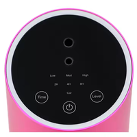 Diffuseur d'aromathérapie à écran tactile intelligent Ultra silencieux sans eau Huile essentielle alimenté par batterie Diffuseur de parfum pour voiture et maison