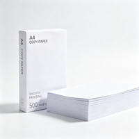 Papel de Copia A4 de Impresión Suave, 500 Hojas, 80 g/m², Papel para Impresora de Oficina, Papel de Copiadora de Alta Calidad para Uso Diario