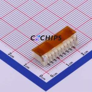 SM09B-PASS-TBT(LF)(SN) Wire-to-Board Pin Header SMD,P=2mm,Horizontal Mount Connector 1x9P 2mm Horizontal Mount PA - Product Image 2