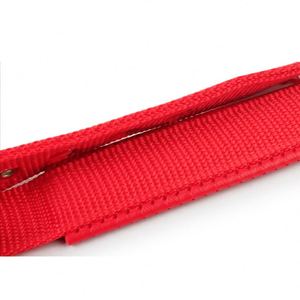 Collier pour chien en polyester avec logo personnalisé, boucle en métal, collier pour chien réglable personnalisé - Product Image 6