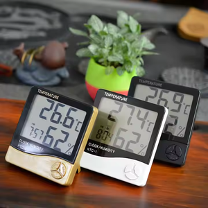 Nhiệt độ kỹ thuật số và độ ẩm, nhiệt kế ẩm kế và đồng hồ - Product Image 3