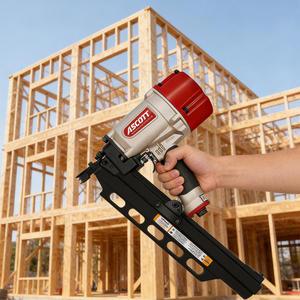 SRN9021L 21 °   <span class=keywords><strong>Clavadora</strong></span> Neumática para Estructuras, <span class=keywords><strong>Clavadora</strong></span> de <span class=keywords><strong>Cabeza</strong></span> Redonda de Aluminio para Tiras de Plástico, 64-70 <span class=keywords><strong>Clavos</strong></span>, Primera Fijación y Acabado - Product Image 3