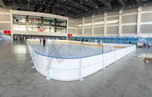 Équipement de patinoire extérieure Sprints Dasher Board System and Barrier Board - Product Image 3
