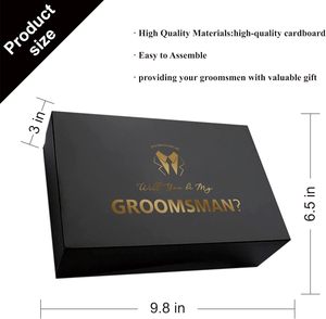 Scatola Regalo per Proposta Damigello d'Onore: 6 Scatole 'Vuoi Essere il Mio Damigello d'Onore?' e 2 Scatole 'Vuoi Essere il Mio Testimone?' - Product Image 3
