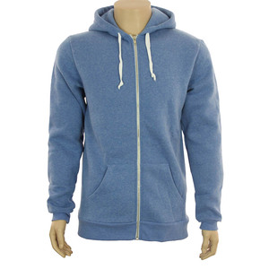 Sudadera con Capucha y Cremallera con Logotipo Personalizado, 100% Algodón, Diseño OEM, Sudadera de Forro Polar Sólido para Hombre, Impresión Digital, Teñido Liso para Invierno - Product Image 1