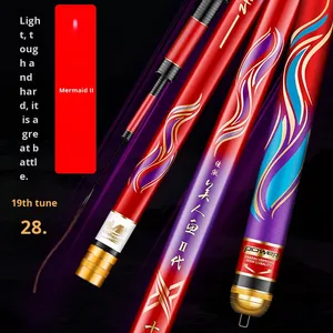 Nuevo modelo Jiaao Mermaid Lure Rod <span class=keywords><strong>Segunda</strong></span> generación Acción RÁPIDA 2,7 m Ocean Beach Use Black Pit Competition Carp 6H Hand Rod 19 - Product Image 2