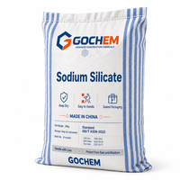 Silicate de sodium solide de haute pureté en poudre, blanc, à dissolution rapide, qualité supérieure pour adhésif de boîtes en carton ondulé