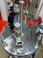 Digesteur Rotatif de Laboratoire, Appareil de Cuisson à la Vapeur, Réacteur de Cuisson, Bioréacteur pour Tests de Papier, Biomasse et Alimentaires, Précision 5%, IP55