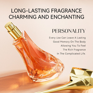 Perfume Eau de Toilette Fresco y Duradero para Mujer, 30 ml, Botella con Diseño de Tacón Alto Naranja, Elegante y Brillante, Caja de Regalo, Venta al Por Mayor - Product Image 4