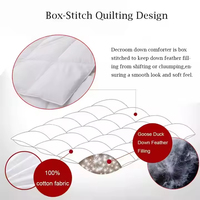 Couette en duvet d'oie de haute qualité pour hôtel Fabricant de couette en gros Maison d'hôtel Couette remplie biologique super chaude
