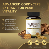 Capsules de Cordyceps Sinensis Séché OEM – Prix Compétitif, Fibres Alimentaires, Complément Mémoire, Extrait Herbal