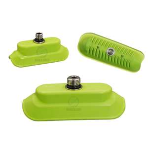 Boquilla de Vacío Cilíndrica en Forma de Tira SOG15/35N, Ventosa con Superficie Acanalada Cóncava Ovalada - Product Image 1