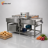 Hoge kwaliteit fruit- en groentewasmachine industriële reinigingsapparatuur