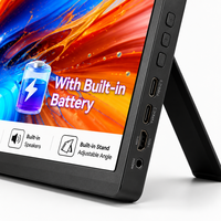 Monitor Portátil Inalámbrico de 15.6 Pulgadas y 1080P con Batería de 4000 mAh, Pantalla IPS Inalámbrica para Computadora Portátil, Juegos, Teléfono, Viajes