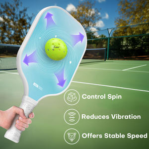Nueva Llegada 2026, Paleta de Pickleball Portátil de Alta Calidad de Fibra de Carbono, Núcleo de Panal de Abeja de 16 mm, Grafito, Aprobada por la USAPA, Entretenimiento - Product Image 2