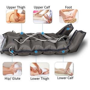 Celana drainase limfatik kompresi udara Pressotherapy, celana pemijat kompresi kaki 6 ruang, celana drainase limfatik untuk meningkatkan sirkulasi - Product Image 3