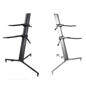 Support de clavier double durable de qualité supérieure pour guitare, fabriqué en plastique et en alliage d'aluminium, accessoire - Product Image 3