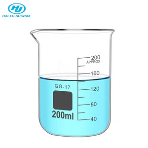 Haiwa LAB kaca borosilikat tahan temperatur tinggi, gelas laboratorium kimia dalam ukuran 5ml hingga 10000ml - Product Image 2