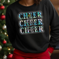 Bling hologramme vinyle transfert fer sur stocké Cheer strass transfert pierres dispersées pour la vente en gros